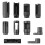 10Pcs Oxygen Sensor Socket Set Sensor Oil Pressure Sending Unit Removal Kit 1