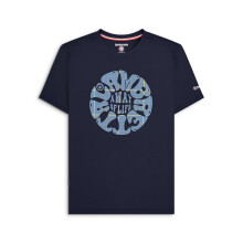 Lambretta Mens Pow Roundel Crew Neck Retro Short Sleeve T-Shirt Tee Top