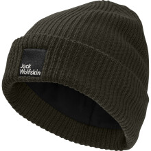Jack Wolfskin Mens Pergamon Knitted Outdoor Warm Winter Beanie Hat