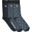 Lambretta Lambretta Mens 3 Pack Target Sock Crew Socks - Dark Blue - OS 1
