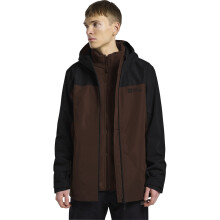Jack Wolfskin Mens Taubenburg 3in1 Waterproof Insulated Outdoor Hooded Jacket