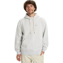 (XL, Light Grey Heather) Quiksilver Mens Salt Water Embroidered Hoodie