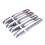 Outer Handle Decorative Frame Car Door Outer Handle Protective Decorative Frame for   Silver-Gray 6