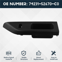 Car Front Door Panel for Yaris 2012-2014 LHD Window Lift Trim 74231-52670-C0 7423152670C0 Right