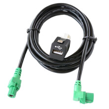 Car USB Socket Wire Cable Harness Adapter For- E60 E81 E70 E90 F12 F30 F10 F25 U1JF