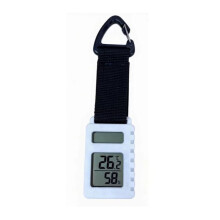 Thermomètre Portable pour la Randonnée, le Trekking et les Voyages, avec Porte-Clés Pendentif pour Véhicule B