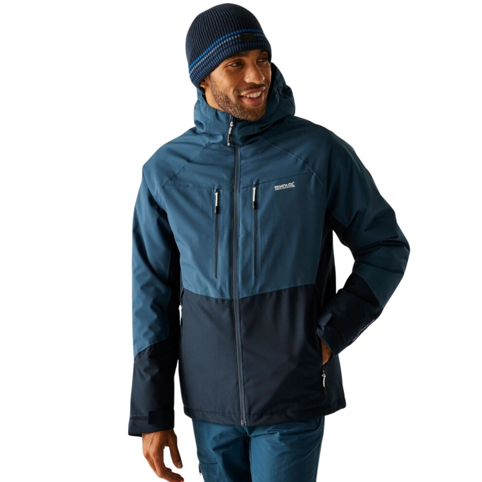 Regatta Men's Highton Stretch Isotex Thermoguard Insulated Waterproof Jacket - Navy Blue - XXL - Image 5
