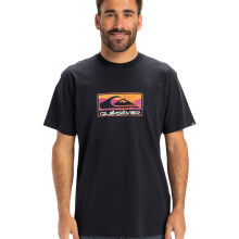 Quiksilver Mens Ev Gradient Box Short Sleeve T-Shirt