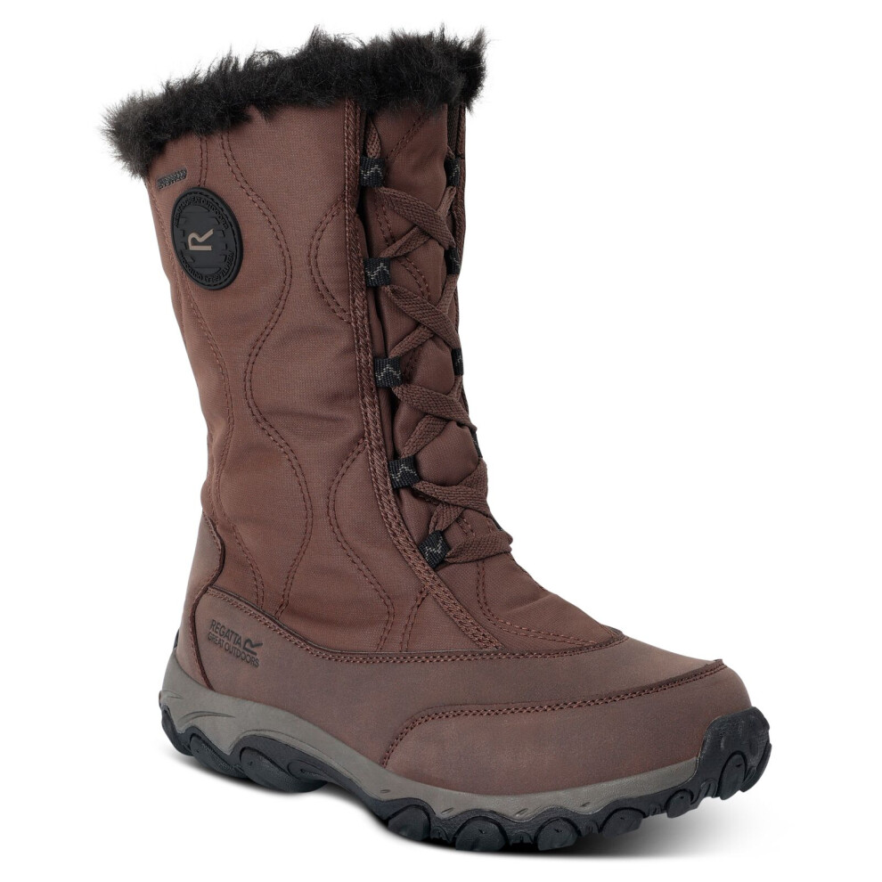 Regatta Womens Kirkwood Boots - Chestnut Brown/Black - 4UK - Image 2