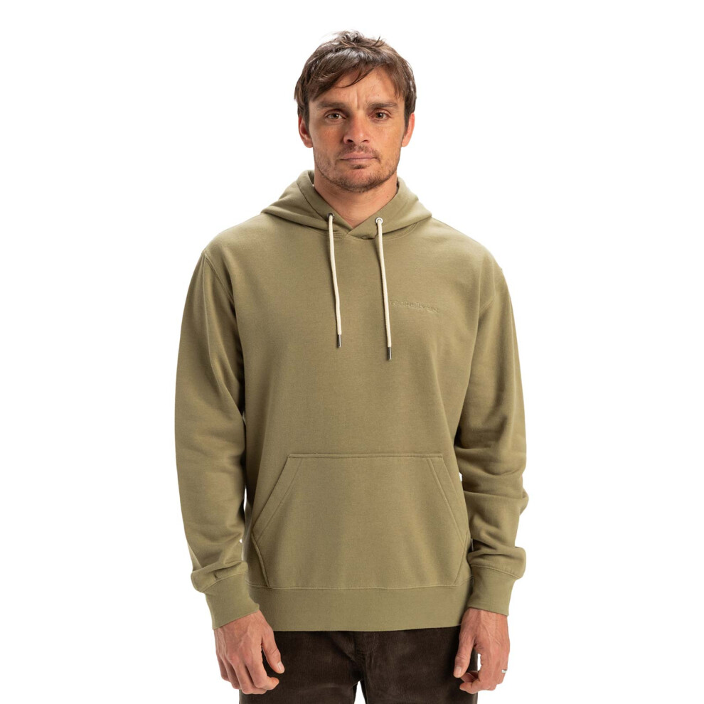 Quiksilver (S, Aloe) Mens Salt Water Hood Hoodie