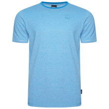 (S, Ocean Blue) Bench Mens Malen Crew Neck Short Sleeve T Shirt Tee Top