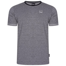 (S, Black) Bench Mens Malen Crew Neck Short Sleeve T Shirt Tee Top