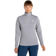 (18, Ash Marl) Dare 2B Womens Lowline 1/4 Zip  Stretch Pullover Midlayer Jumper