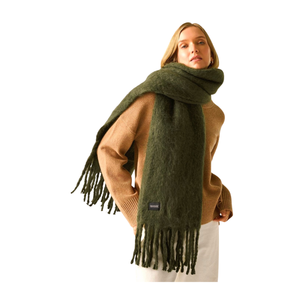Regatta (One Size, Dark Khaki) Womens Aleena Shawl Scarf