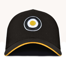 Lambretta Mens Target Cap Baseball Cap - Black - OS