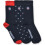 Lambretta Lambretta Mens 3 Pack Target Crew Socks - Navy/Red/White - OS 1