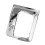 For  B6 2005-2011 Car Gear Shift Base Gear Shift Knob Frame Accessories 3C1713203A Bright Silver 2