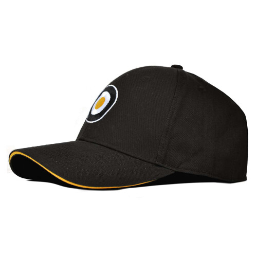 Lambretta Lambretta Mens Target Cap Baseball Cap - Black - OS 1
