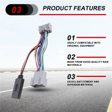 Car AUX in Audio Cable Receiver Module Adapter for C30 C70 S40 S60 S70 S80 V40 V50 V70 XC70 XC90