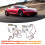 1Pair 13953978510 Front Headlight Daytime Running Light LED Board for  Model S Turn Signal Light Source Chip Module 10