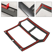 For Explorer 2011 - 2015 Car Interior Console Navigation Cover Frame Trim Car Accessories