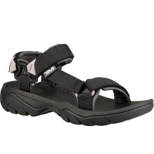 (7 UK, Black) Teva Womens Terra FI 5 Adjustable Summer Outdoor Walking Flip Flops Sandals