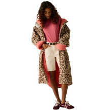 (LXL, Leopard Print) Regatta Outdoor Active Unisex Waterproof Zip Beach Surfing Changing Robe