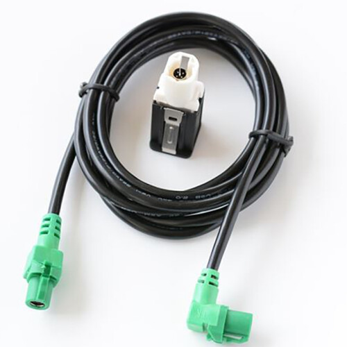 Car USB  Socket Wire Cable Harness Adapter For- E60 E81 E70 E90 F12 F30 F10 F25 U1JF 2