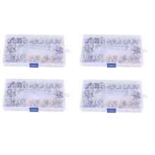 480-Pieces Stainless Steel Marine Grade Canvas and Upholstery Boat Cover Snap Button Fastener Kit
