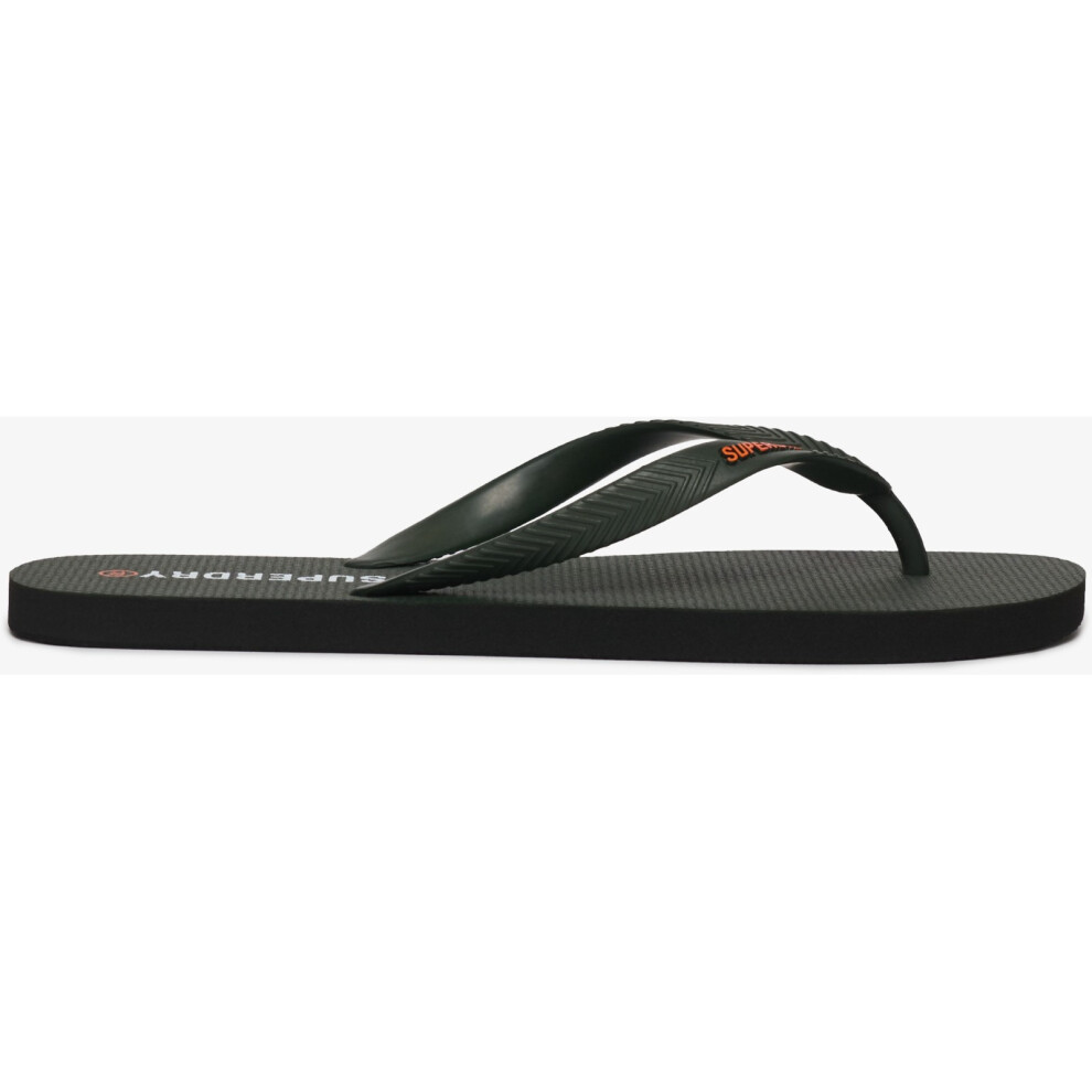 Superdry Green Children's Flip-Flops Core Essential - Image 2