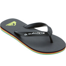 (13K UK, Black/Multi) Quiksilver Boys Kids Molokai Core Summer Sandals Flip Flops