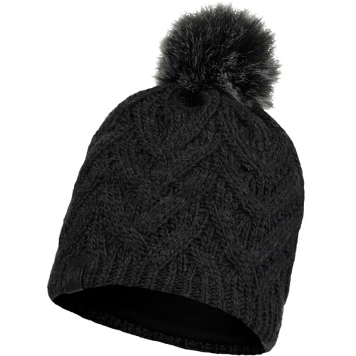 Buff (One Size, Graphite) Buff Unisex Knitted Fleece Lined Warm Winter Beanie Hat