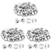 300PCS Locking Pin Back Locking Pin Retainer Buckle, Used for Locking the Back of Metal Pin of Brooch Enamel Lapel Pin