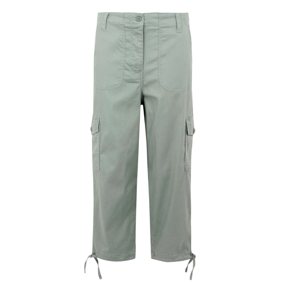 Regatta (20, Glacier) Womens Shorebella Capri Cargos