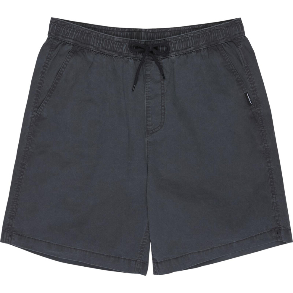 Quiksilver (S, Anthracite) Mens Taxer 19" Chino Shorts