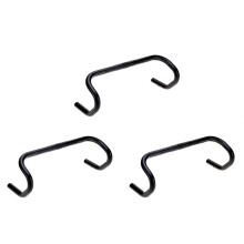 3X Road Bike Bent Handlebar Aluminum Alloy Bike Rest Handlebar 25.4X420mm Road Bike Handlebar