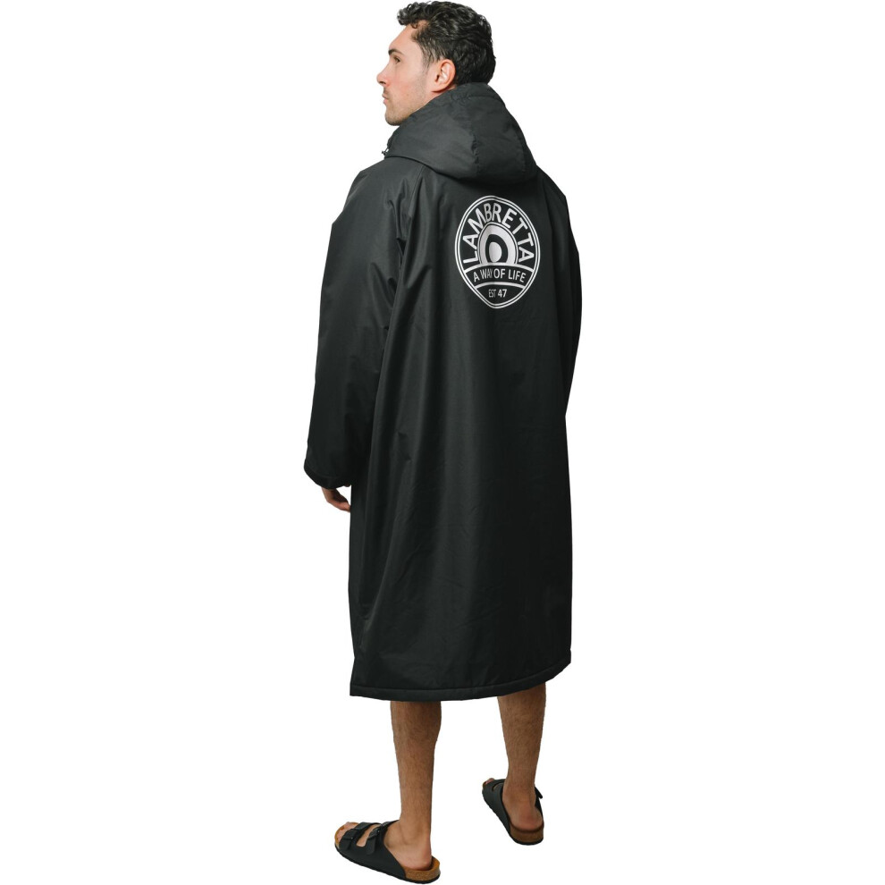 Lambretta Mens Outdoor Hooded Surf Surfing Jacket Changing Robe