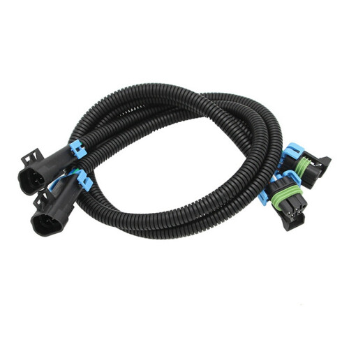 2Pcs 24 inch Oxygen O2 Sensor Header Extension Harness for  Camaro Corvette LS2 LS3 LS7 2