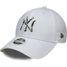 New Era Womens 9FORTY MLB New York Yankees Baseball Cap - White