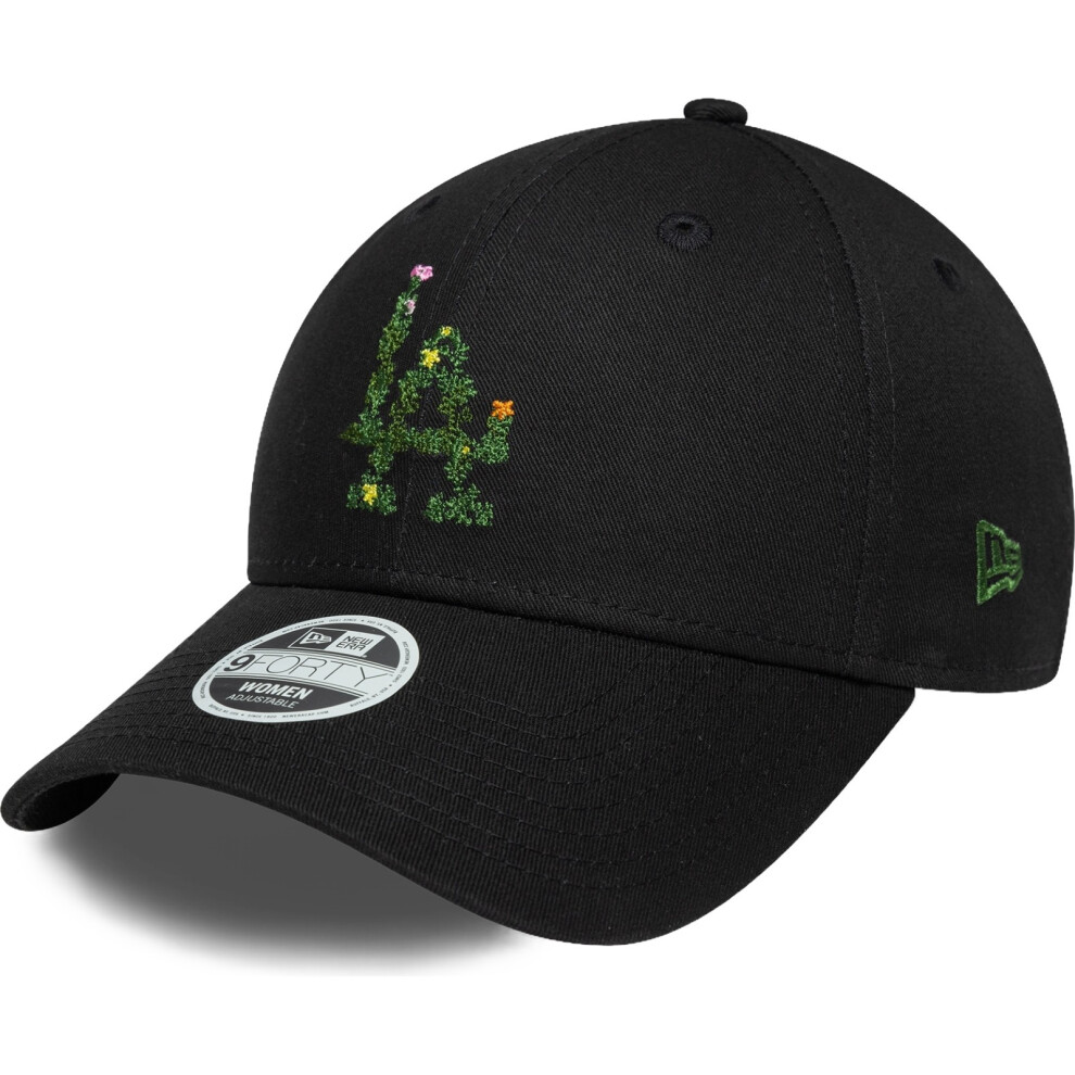 New Era Womens 9Forty Mlb Los Angeles Dodgers Baseball Cap - Black