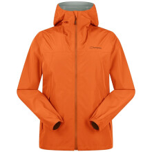 (S, Blazing Fire) Berghaus Mens Deluge Pro 3.0 Waterproof Walking Jacket Coat