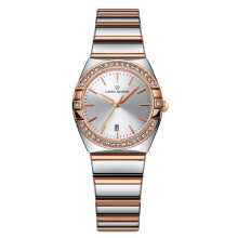 (Gold and silver noodles) Premium Women Quartz Watch, Premium Textured Luminous Waterproof Fashion Wrist Watch for Ladies