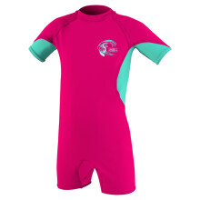 (4 YRS, Watermelon/Aqua/White) O'Neill Kids Basic Skins Spring Suit