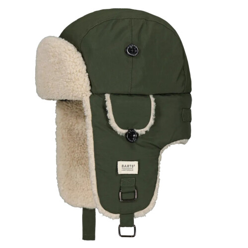 (53, Army) Barts Kids Jegger Bomber Lined Trapper Hat