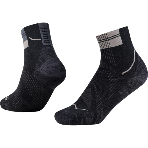 Buff (M, Black) Buff Coolnet Lightweight Breathable Ankle Socks