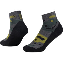 (XL, Grey) Buff Merino Lightweight Hiking Crew Socks