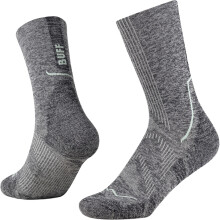 (S, Light Grey) Buff Dryflx Urban Running Crew Socks