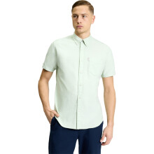 (M, Pistachio) Ben Sherman Mens Signature Oxford Short Sleeve Shirt