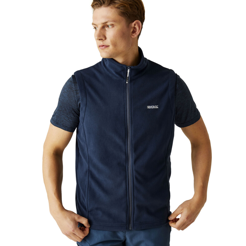 Regatta Men's Dark Navy Tobias Ii Insulated Fleece Gilet In | Size: Large - Image 4