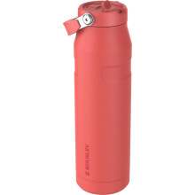 (1.06L, Hot Coral) Stanley IceFlow Flip Straw 2.0 1.06L Water Bottle